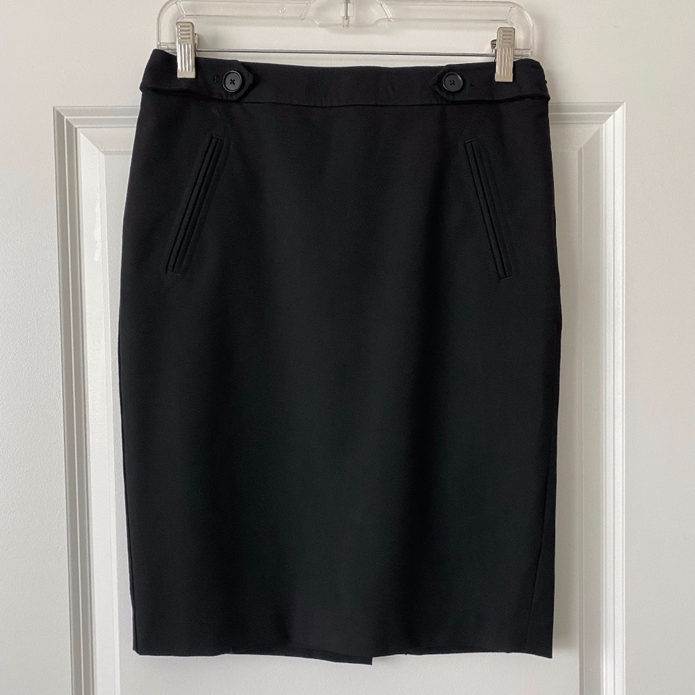 Loft I Black Sheath Skirt - Size 4